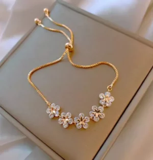 five flower bracelet