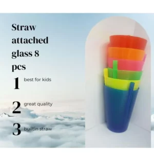 plastic drinking straw glass