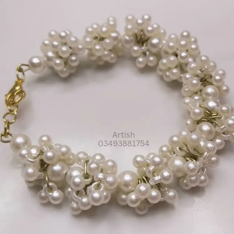 trending white bracelet for girls