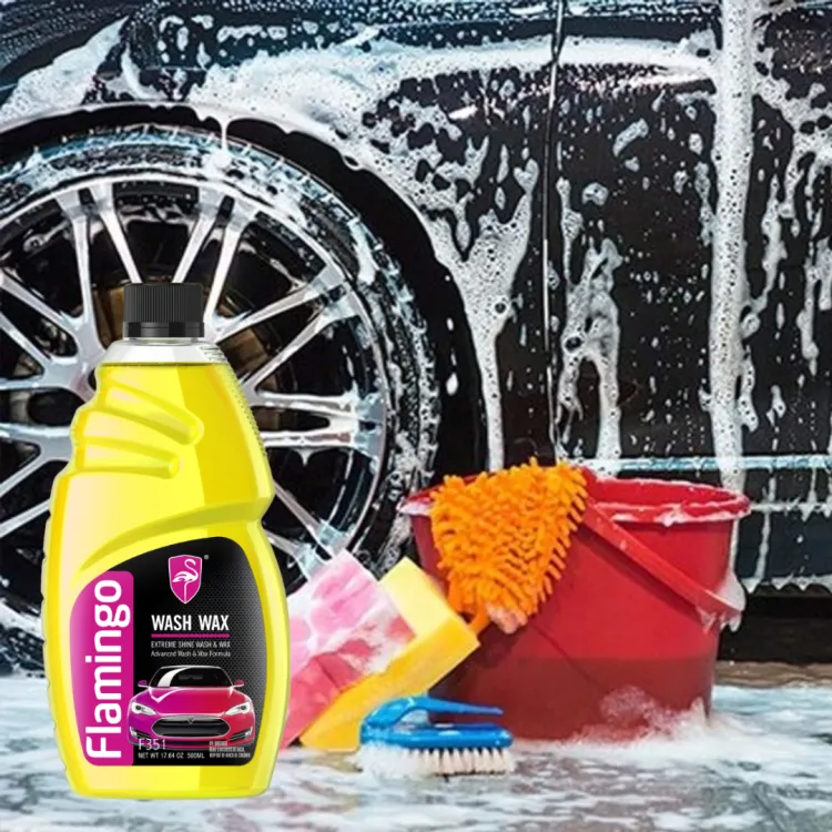 Flamingo Car Wash Wax Shampoo 500 Ml