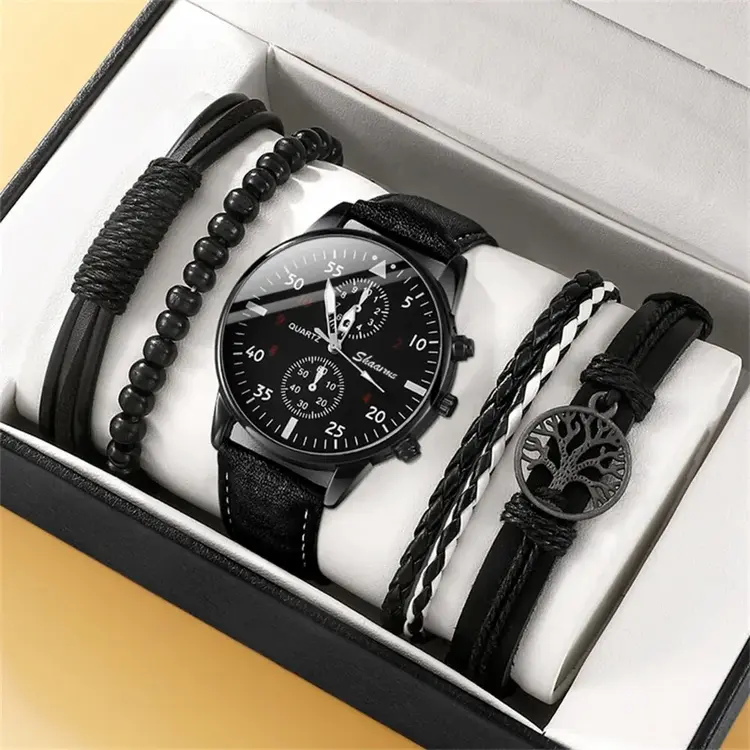 5 PCS Set Mens Watches